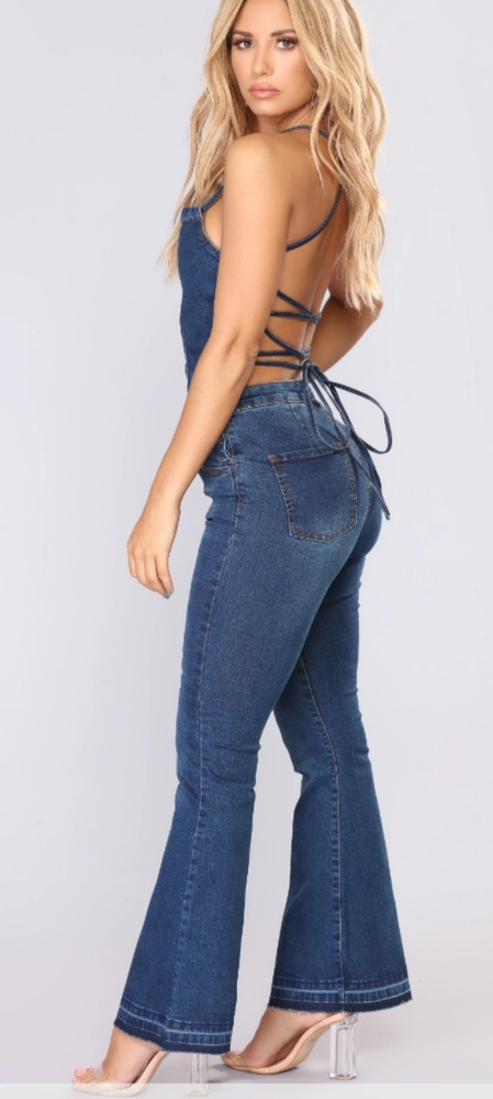 *Brand New with tags* come on denim jumpsuit